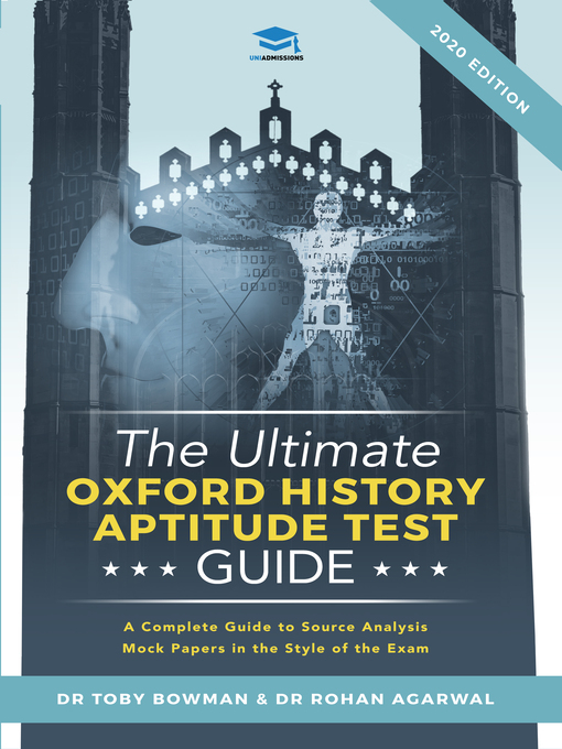 Title details for The Ultimate Oxford History Aptitude Test Guide by Toby Bowman - Wait list